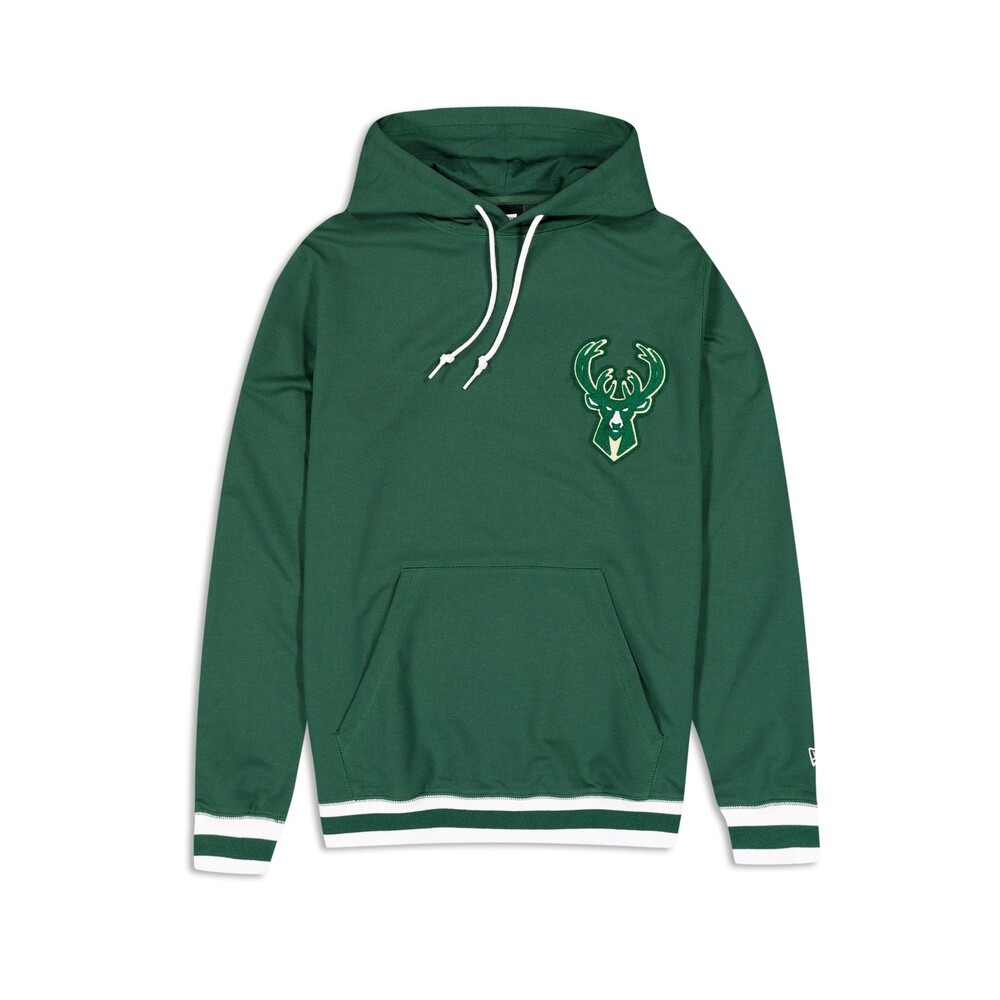 New Era Milwaukee Bucks Logo Select Hoodie - Size XXL